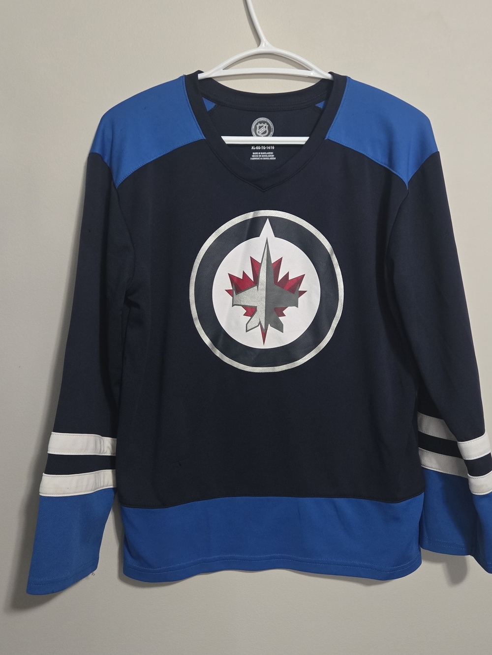 NHL Winnipeg Jets Kids Jersey Top Hockey XL
